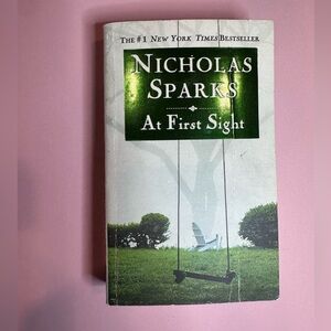 Nicholas Sparks 'At First Sight' Book